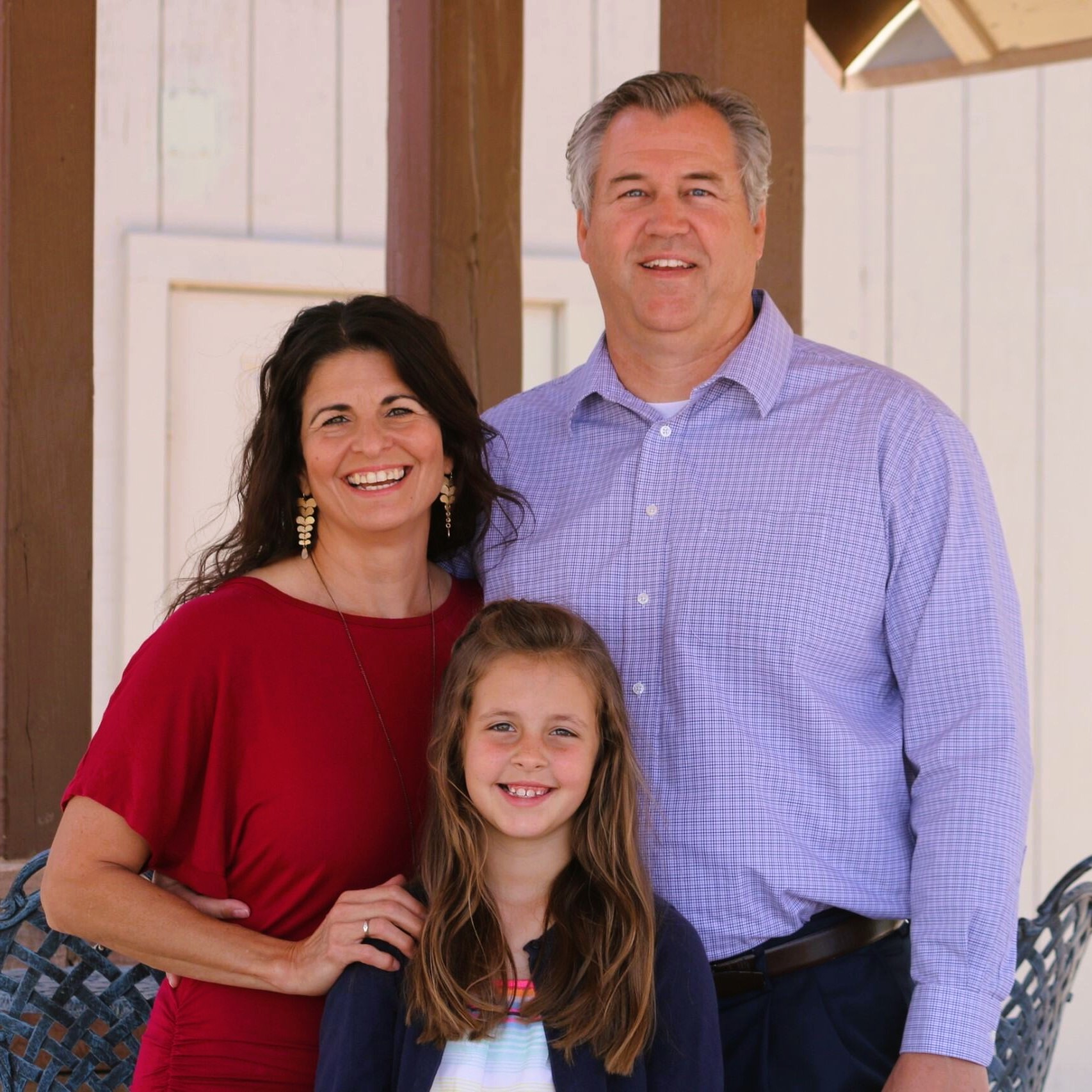 Pastor David's Family - Square