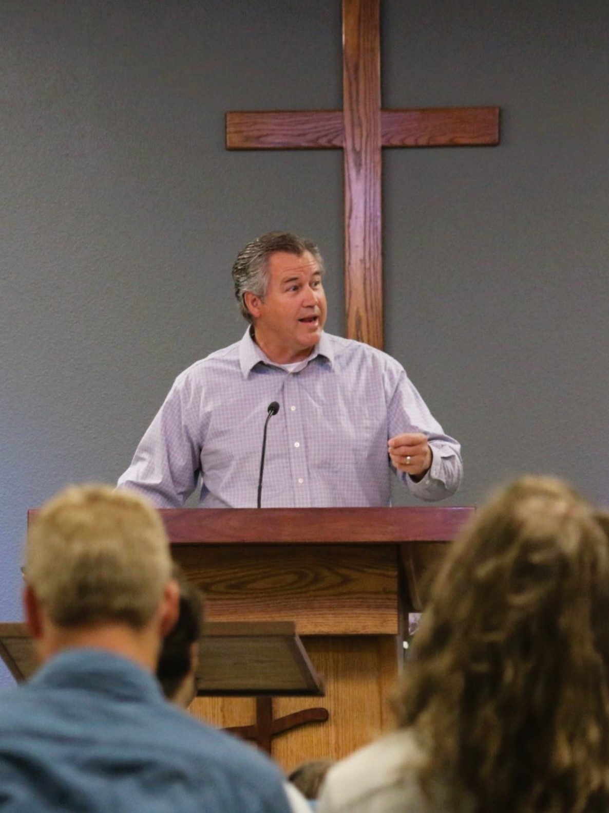 Pastor David Preaching